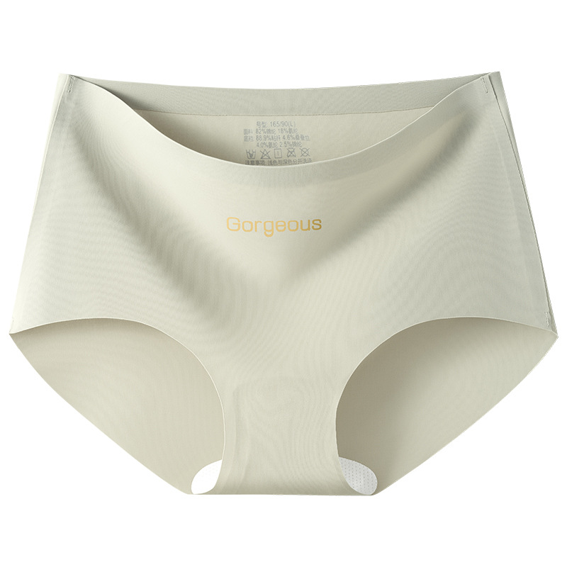 Seda de morera entrepierna alargada entrepierna antibacteriana sin costuras hilo de hielo ejercicio de yoga sin costuras niñas calzoncillos de mujer sin costuras sin caderas