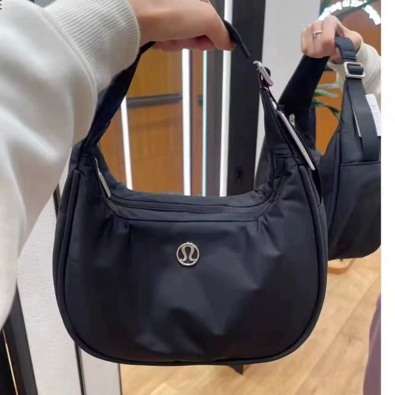 Новая сумка через плечо lululemon мини 4 л, сумка через плечо подмышка пельмени, сумка с рожком