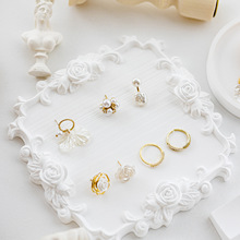 首饰托盘欧式巴洛克饰品手串珠宝架子收纳陈列盘拍照展示道具摆件