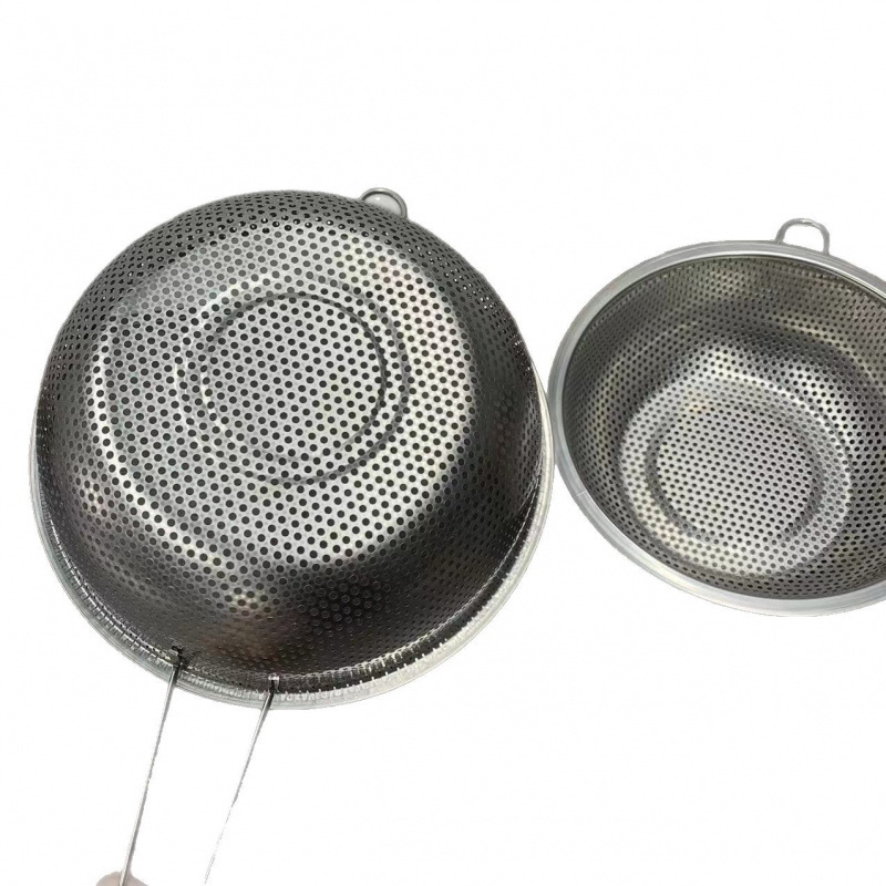 fideos pescados, dumplings fritos, filtro de filtro de malla, cucharas de agua, cucharas de agua, cucharas de acero inoxidable para cocina doméstica