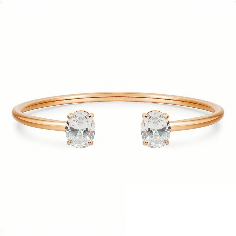 Golden bracelet, pink gold