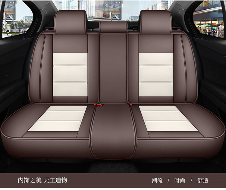 23 new all-inclusive Napa leather Four Seasons universal car seat cushion entity foreign trade export Amazon one-piece delivery