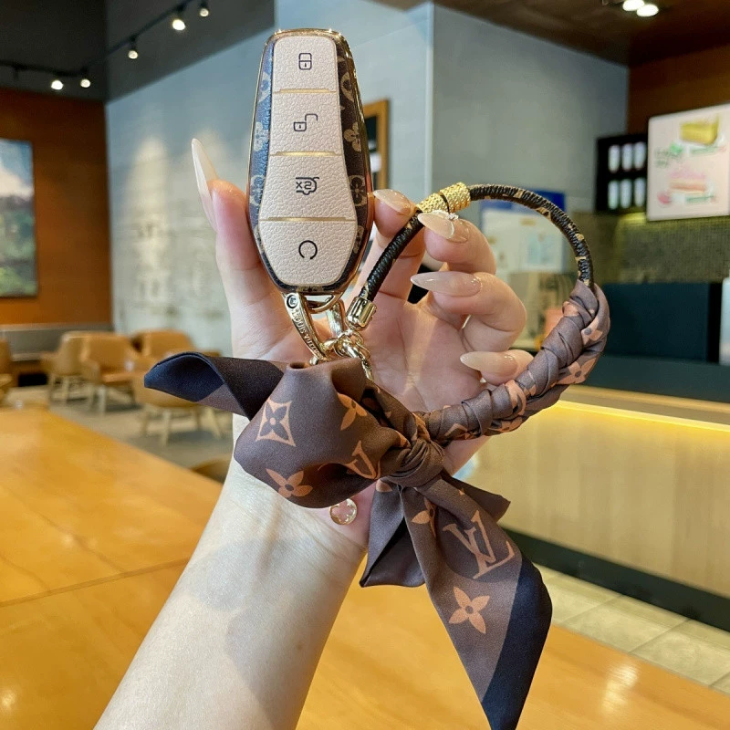 Чехол для ключей T9U BYD Han ev Song plusdmi Qin L Tang pro Yuan 25 моделей, уплотнительная пряжка из ТПУ «Чайка Дельфин»