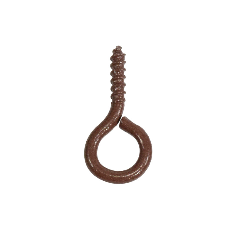 Accesorios de la joyería DIY 100 color spray pintura ovejas cuerno clavo tornillo ojo mirando teléfono caso colgante llavero