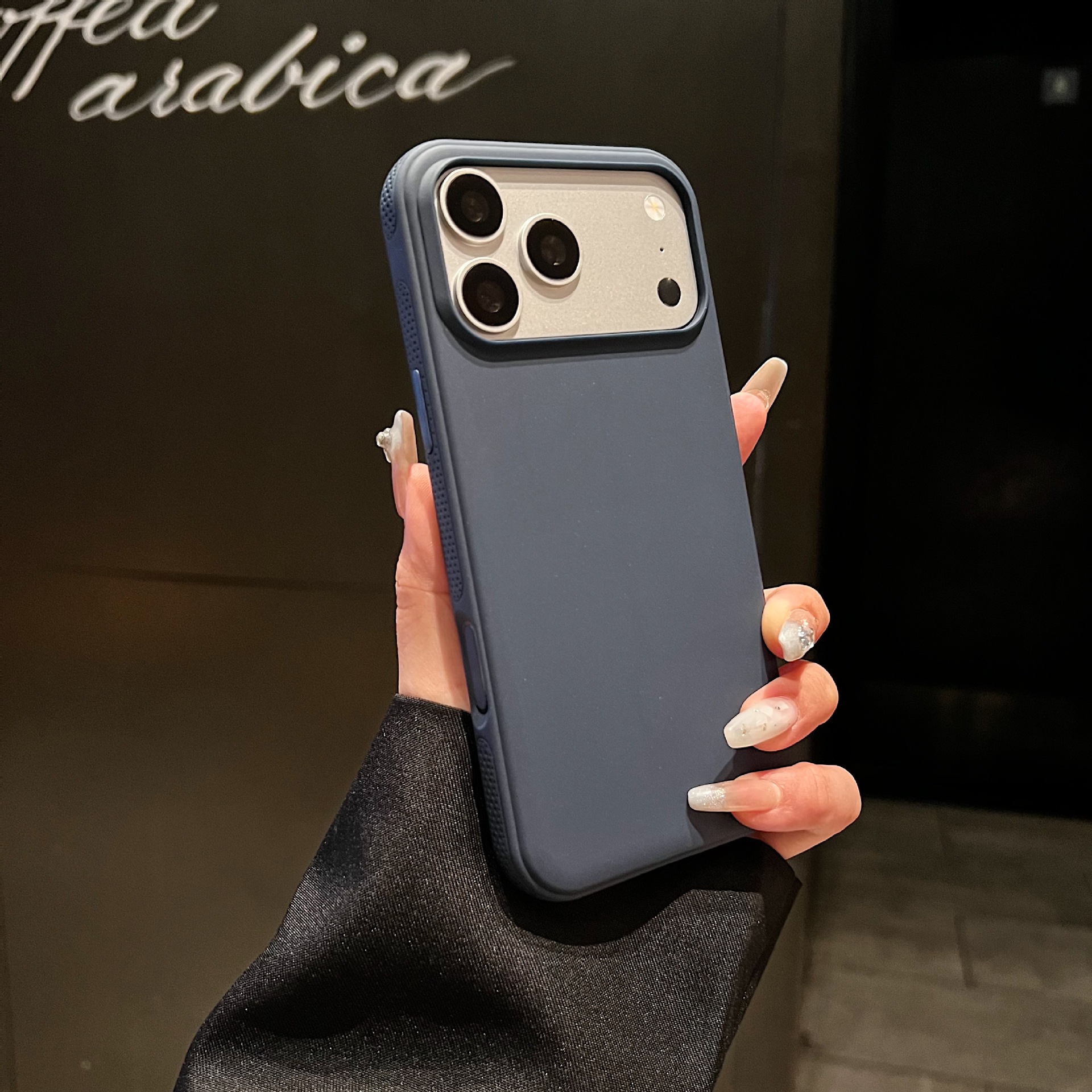 Funda Magnética de Cuero para iPhone, Silicona y Cuero, A prueba de caídas