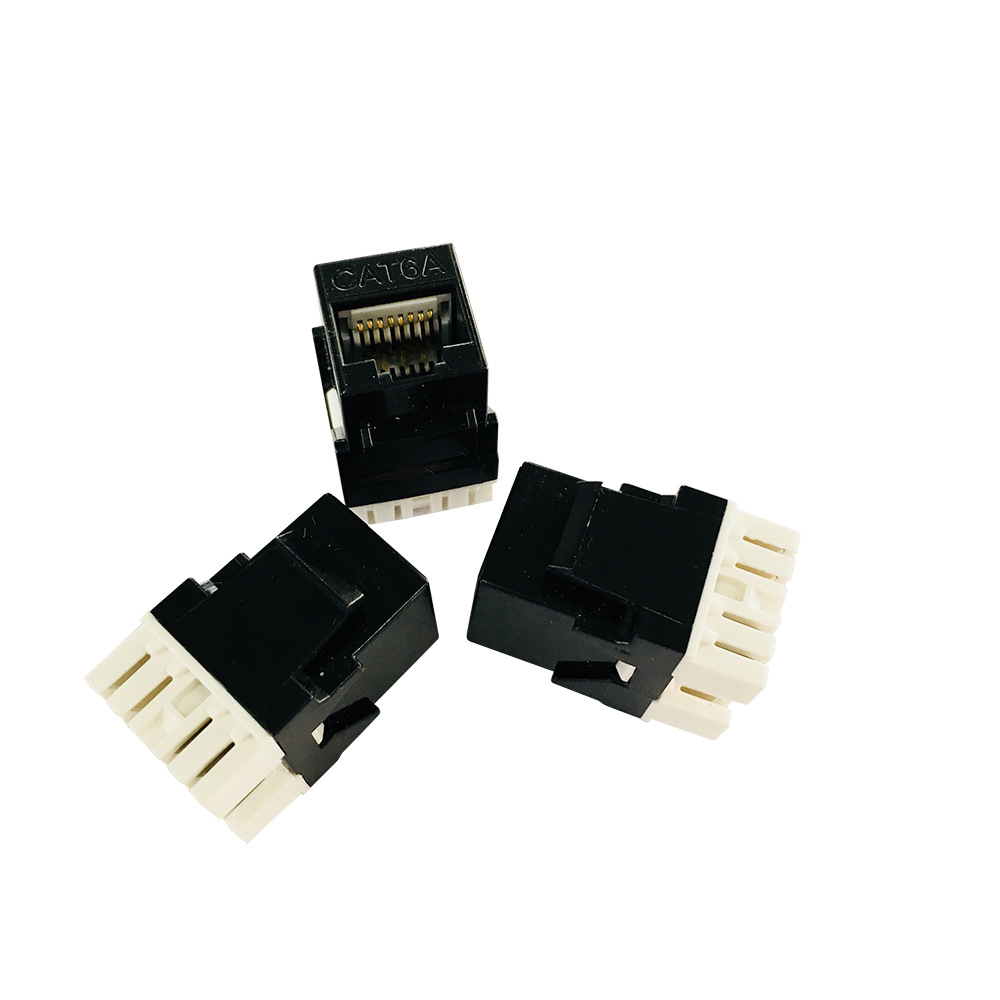 超六类非屏蔽180度打线式模块