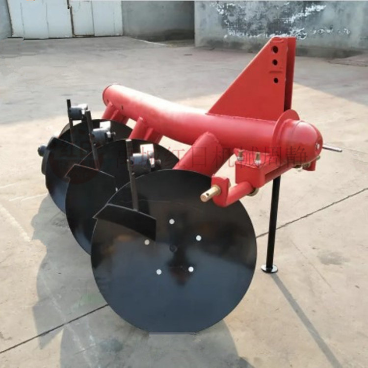 710*6mm重型圆管犁   阿里巴巴实拍农用圆管犁  铸钢轴盘管子犁