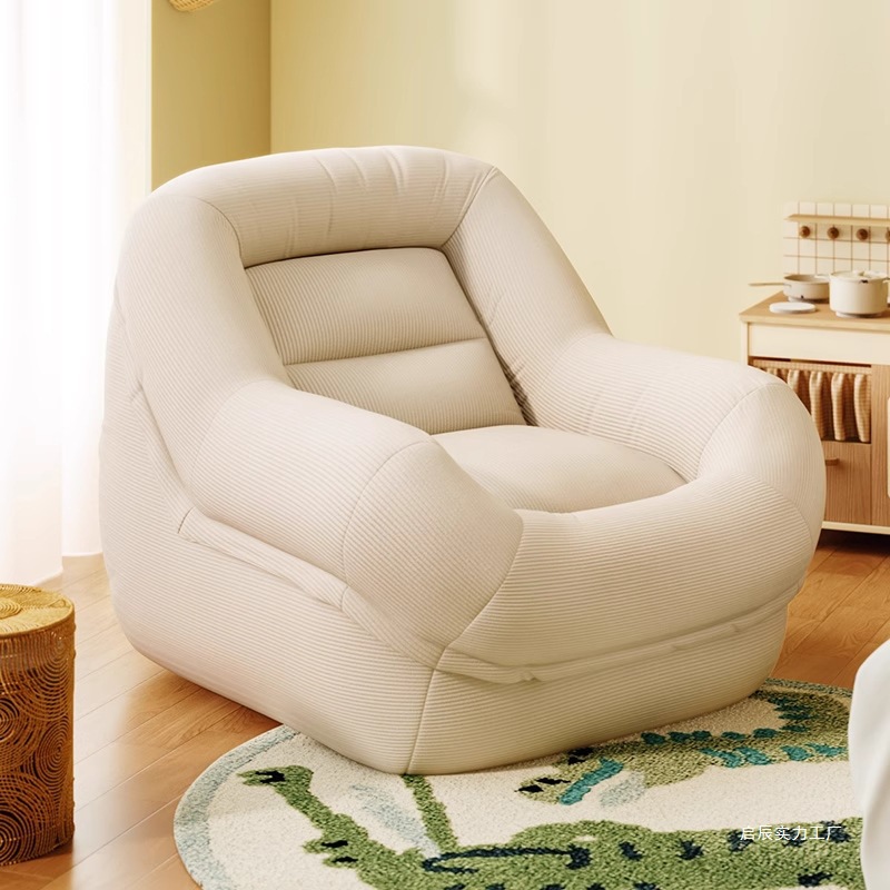 懒人沙发客厅单人可睡可躺窝窝座椅卧室阳台人类狗窝小榻榻米躺椅
