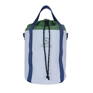 Vietnamese Factory Customized Arborist Equipment Bucket Bag Portable Storage Sports Shoulder Bag Dupont Paper Drawstring Bucket Bag