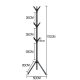 Cross-Border Hot Selling Three-Prong Coat Rack Modern Clothes Rack Floor-Standing Simple Coat Rack Clothes Storage Rack