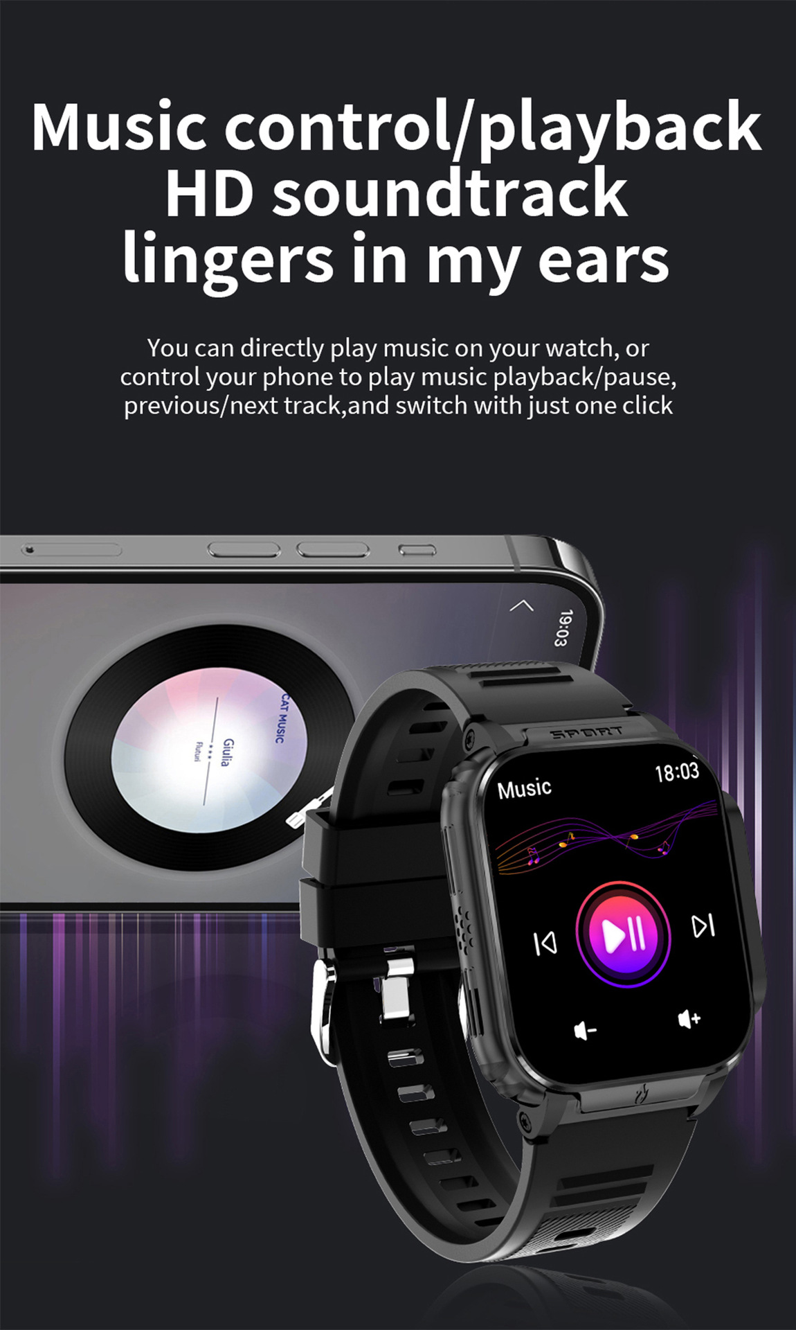 P60 Smartwatch Mit Bluetooth-telefonie Und Gesundheitsmonitor_voghion.com