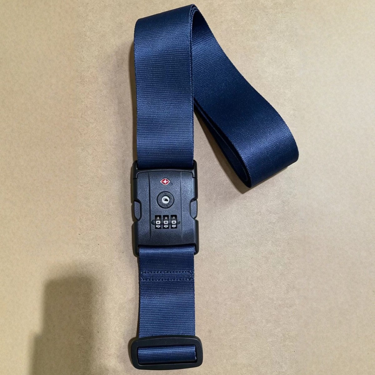 TSA password lock luggage strap, thickened nylon suitcase fixing strap, anti-theft luggage strap, adjustable buckle