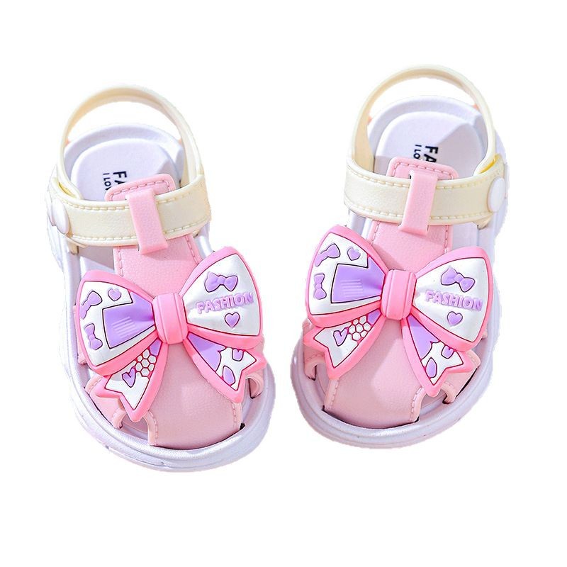 Sandalias para niños Sandalias para bebés Zapatos de verano para niños pequeños Sandalias para niñas Little Princess Zapatos de bebé de suela blanda Sandalias para niños