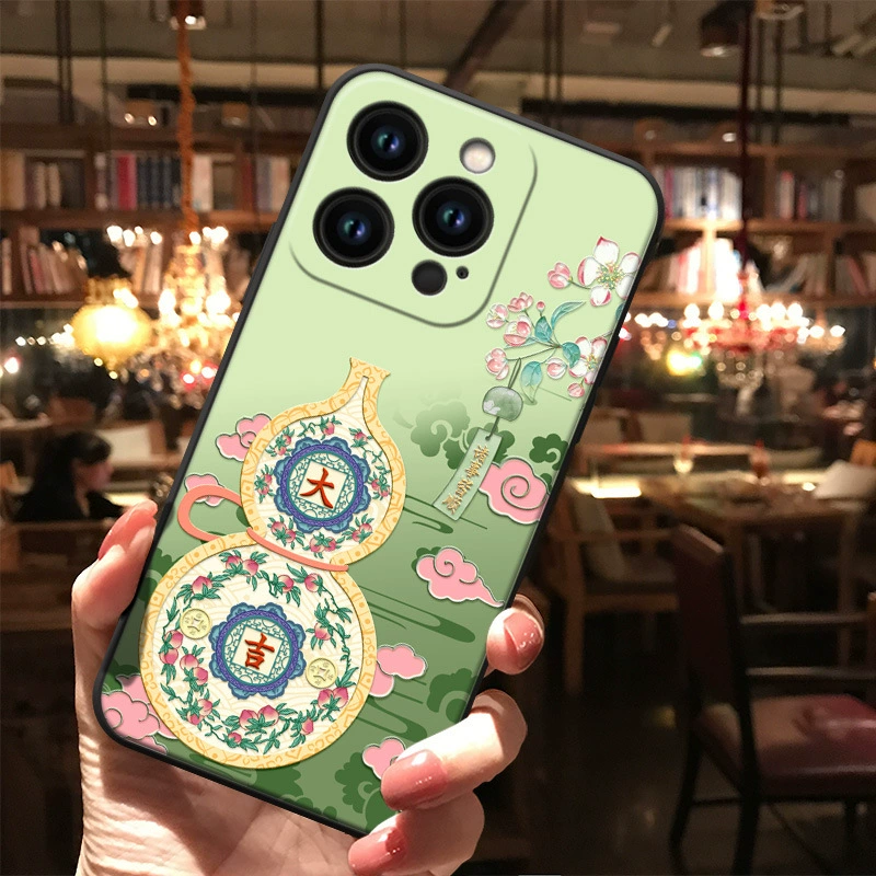 Apple, iPhone15, совместимый iPhone15 Pro, чехол для телефона, силиконовый iPhone12 Pro, на удачу, 17promax