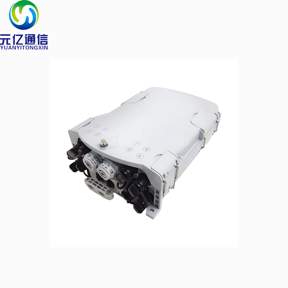 FTTH网络ABS光缆终端盒光纤防水8芯分纤箱