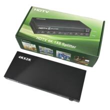 �羳HDTV������1�M8�� һ�ϰ� 1��8����4K 1X8 HDMI splitter���l