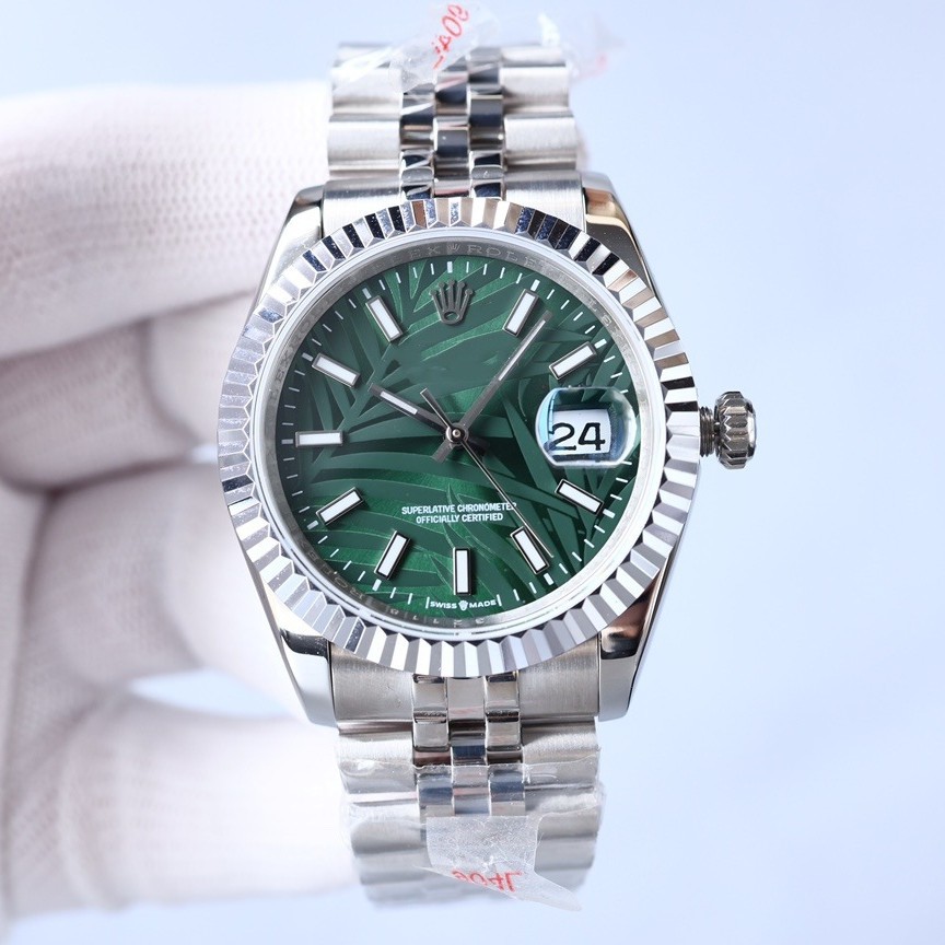 Classic Foreign Trade Wholesale Log Non-mechanical Men's Quartz Watch Stainless Steel Belt Waterproof Luminous Quartz Women's Watch Men