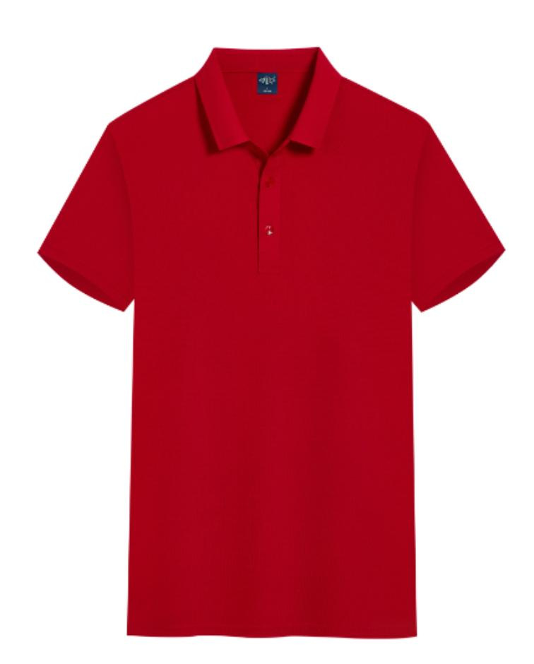 Camiseta de manga corta verano nuevo estilo elástico transpirable y agradable para la piel hombres negocios camisa POLO de manga corta estilo caliente de comercio exterior