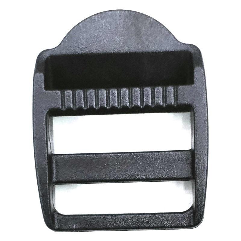 Factory 12~51mm plastic webbing adjustment four-gear buckle straight ladder buckle plane figure buckle schoolbag accessories supply