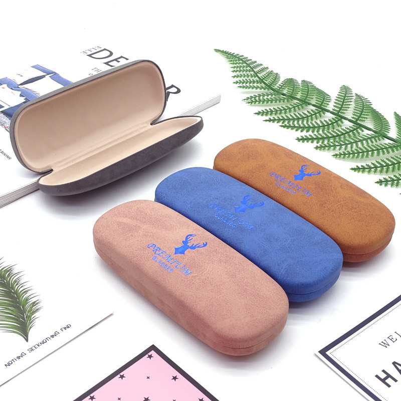 New Fashion Sheep Pattern Iron Glasses Box Simple Myopia Glasses Box Sunglasses Box Printable Logo
