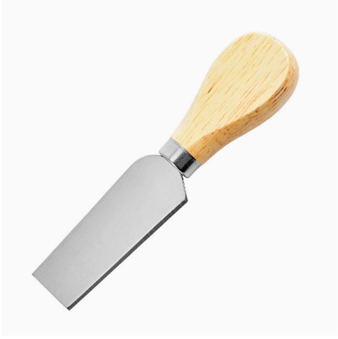Amazon envía cortador de queso de madera de acacia, cuchillo de queso magnético, juego de asiento de almacenamiento de 5 piezas, soporte de cuchillo de queso de roble