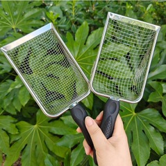 跨境园艺用土壤筛子花园筛带手柄