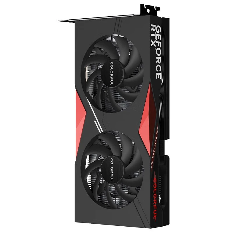 Графическая карта (Colorful) GeForce RTX 4060 DUO 8GB, двойной вентилятор, GDDR6 для игр