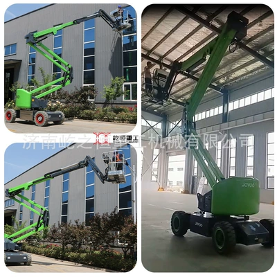 Avtomobil fırlanan platformaları – Curved Arm Lift Platform 14m Telescopic