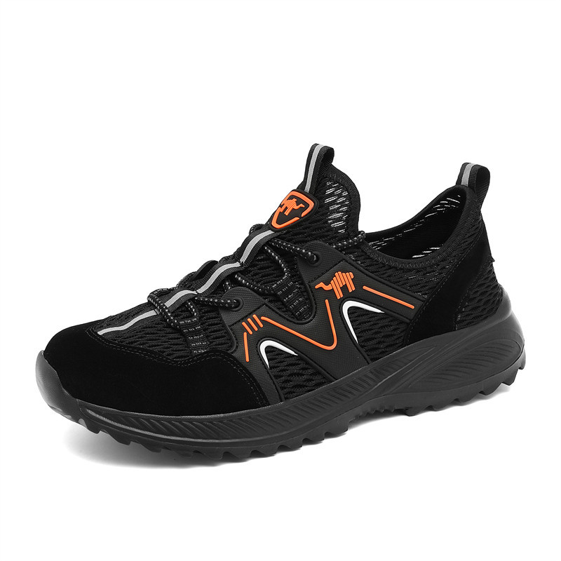 2024 verano nuevos zapatos de hombre casuales de moda al aire libre zapatos de suela suave zapatos transpirables de malla para hombre