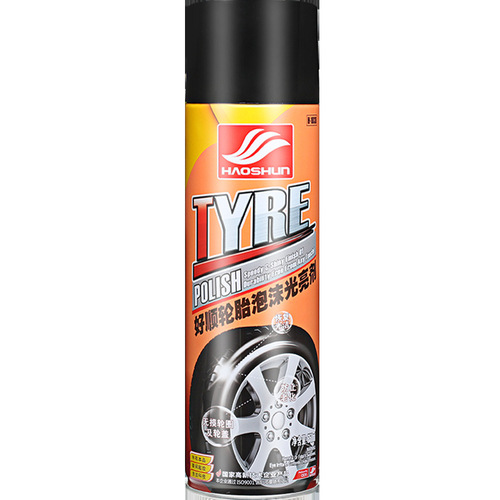 Haoshun tire brightener car tire wax blackening polish foam cleaner tire oil car maintenance supplies