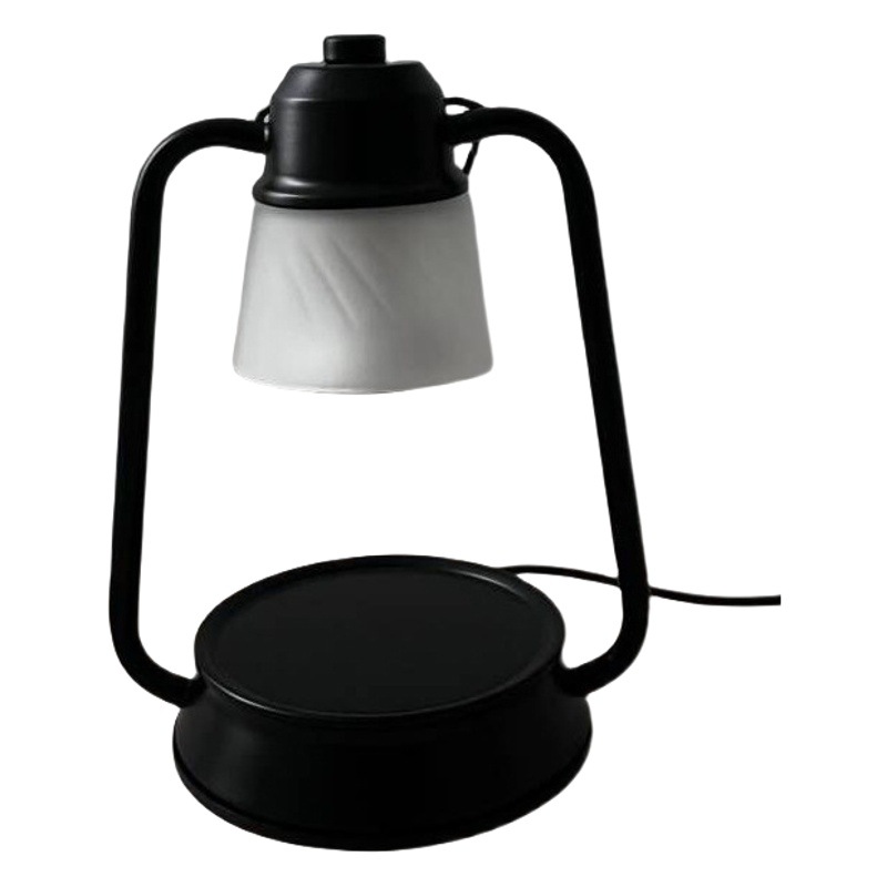 Transfronterizo americano retro vela lámpara hierro aromaterapia cera lámpara dormitorio mesita de noche escritorio libre de fuego lámpara de mesa creativa