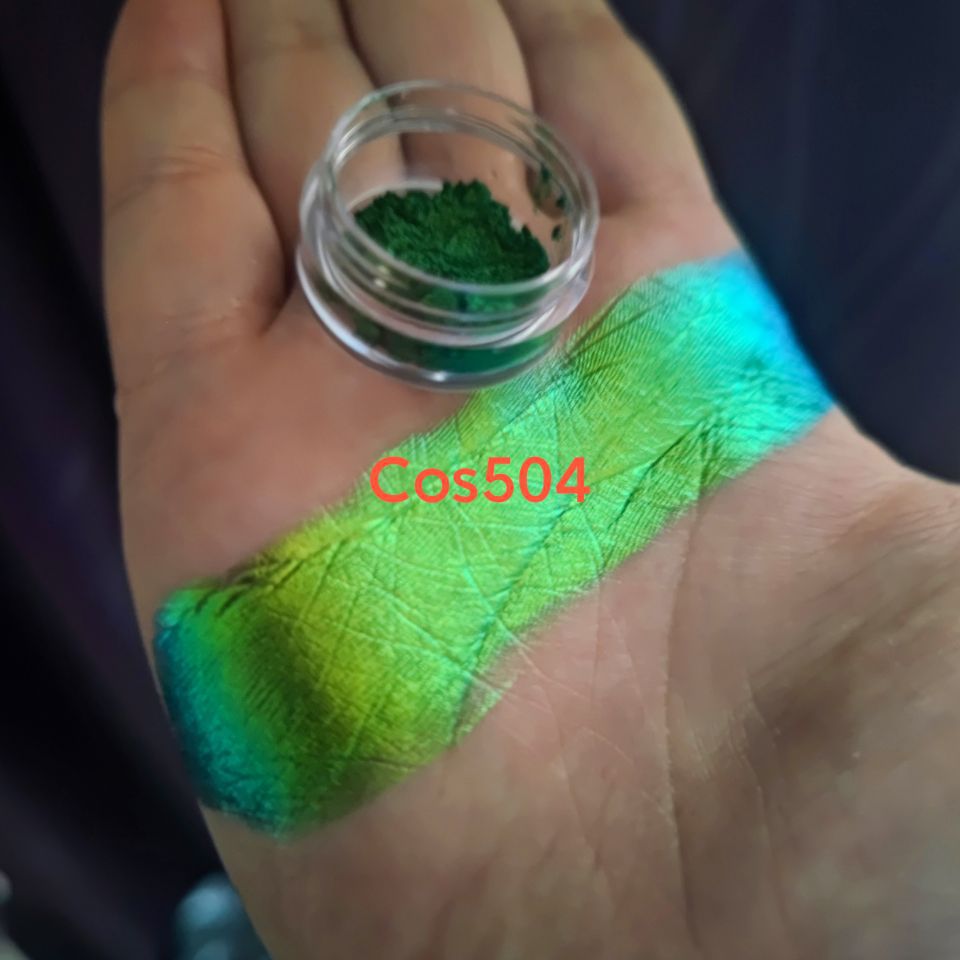 跨境新品multichrome pigment 高光colorshift偏光变色龙闪粉0.2g