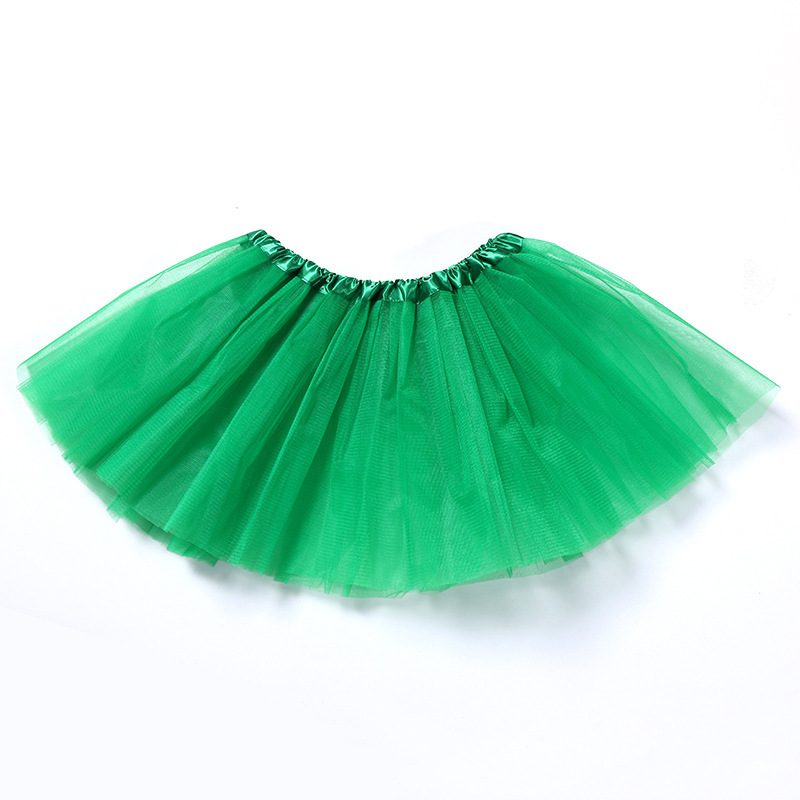Halloween Christmas foreign trade ballet performance party dance skirt running skirt cross-border for adults three-layer TUTU
