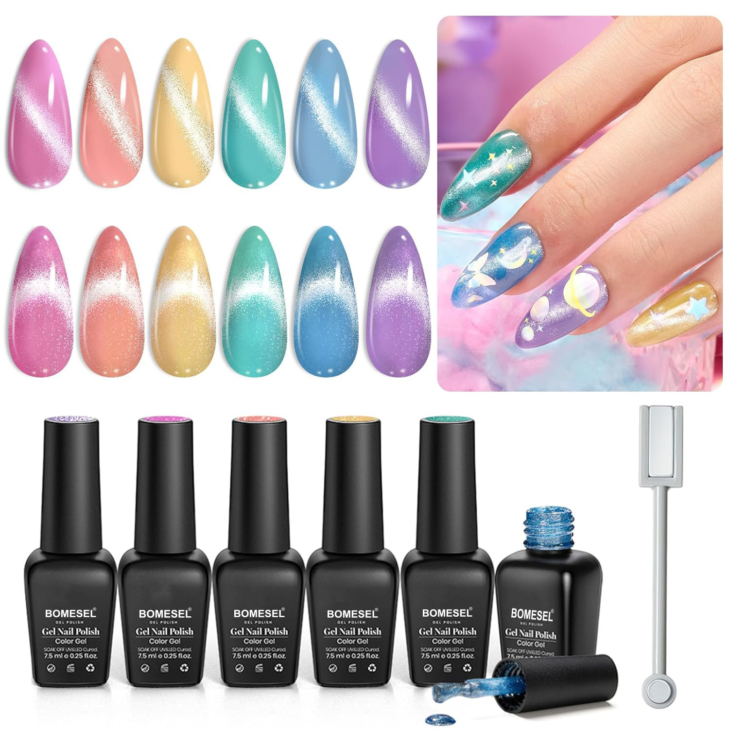 Otoño y invierno oscuros pegamento de vinilo rosa púrpura rojo pegamento UV transfronterizo explosión de comercio exterior puede ser agente