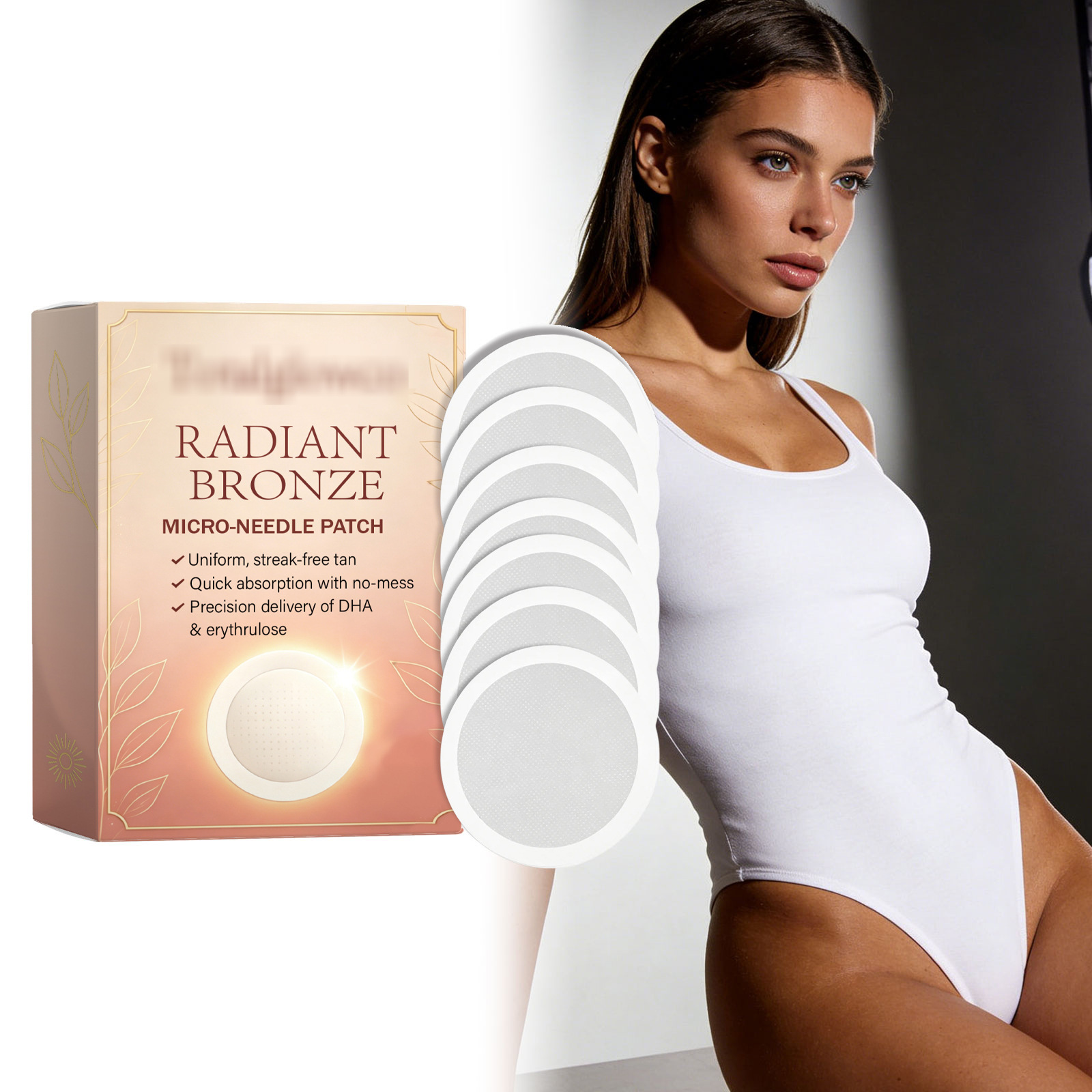 Blackening Care Patch, Breathable and Skin-Friendly Material, Aids in Tanning and Sun Exposure, Provides a Radiant Glow for Summer Outdoor Beach Use, Convenient Care with a Natural Feel