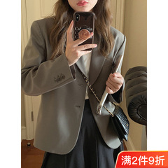 西装外套女春秋款短款矮个子上档次网红爆款上衣秋季2025新款西服