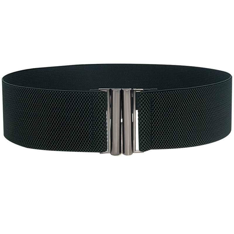 Cuatro Estaciones de las mujeres ocasionales elástico de la cintura sello con vestido de moda cinturón elástico nuevo cinturón decorativo