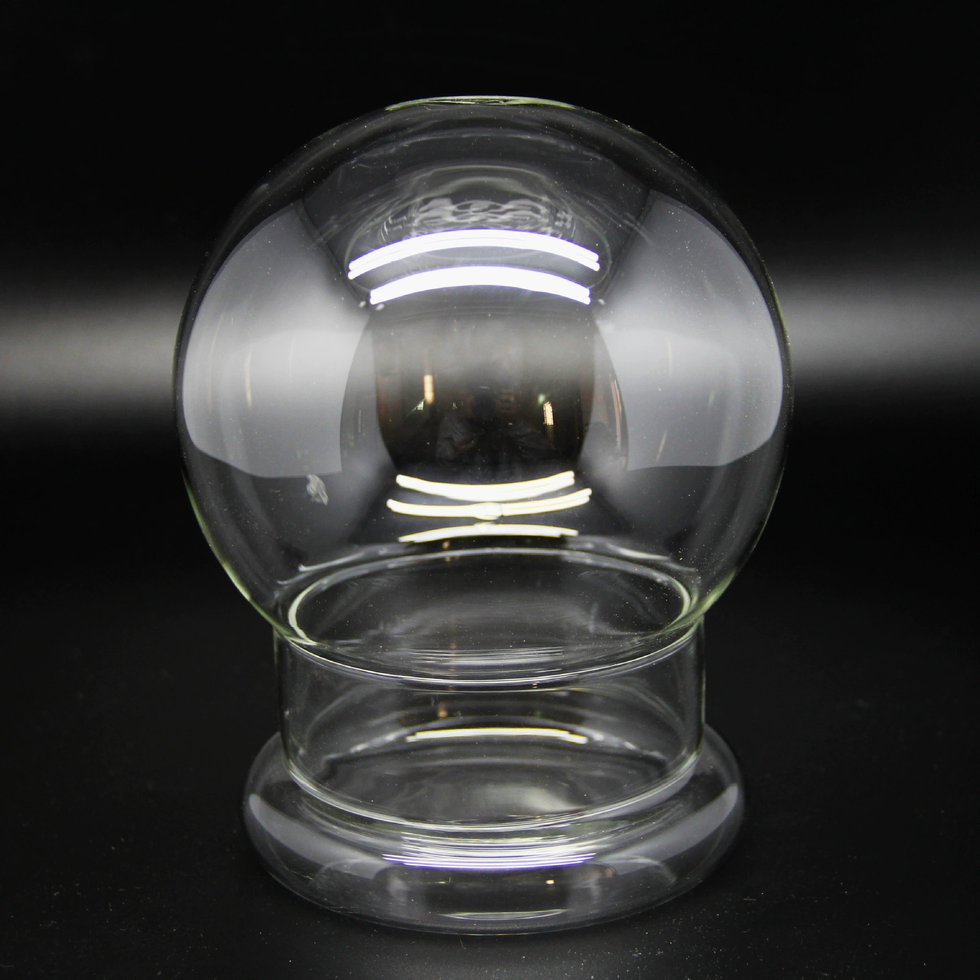 Микро-ландшафтный экологический контейнер для изготовления бутылок Стеклянная бутылка из мха DIY Разделенный шар из мха мяч два в одном