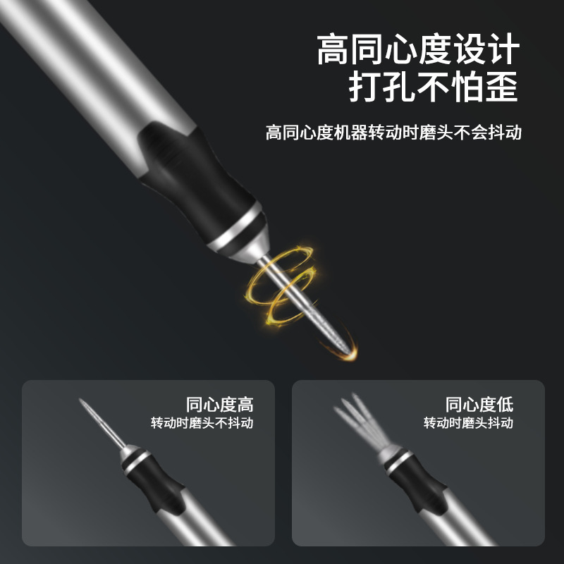 厂家直销电磨机抛光玉石雕刻工具迷你微型小电钻家用多功能打磨机|undefined