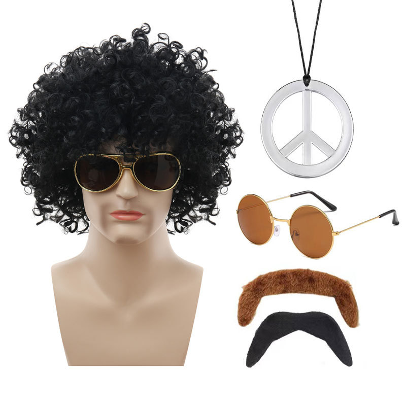 블랙 팬들은 [다크 브라운 + 실버 + 수염]] 를 보냅니다.