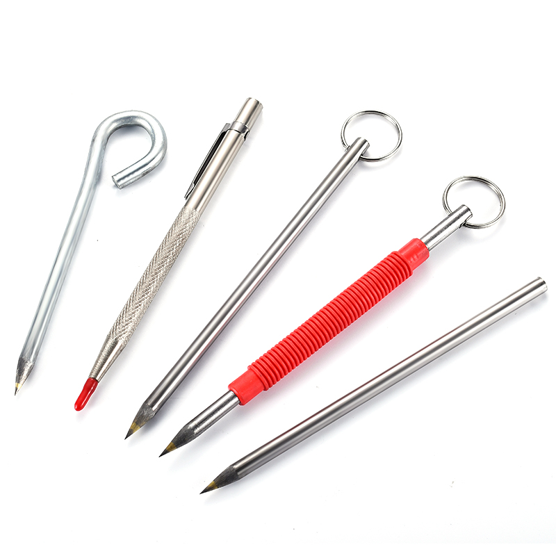 세라믹 타일 스크라이빙 펜 금속 스크라이빙 바늘 피터 텅스텐 스틸 합금 팁 페인팅 바늘 슈퍼 하드 마커 펜 팁 스크라이빙 도구