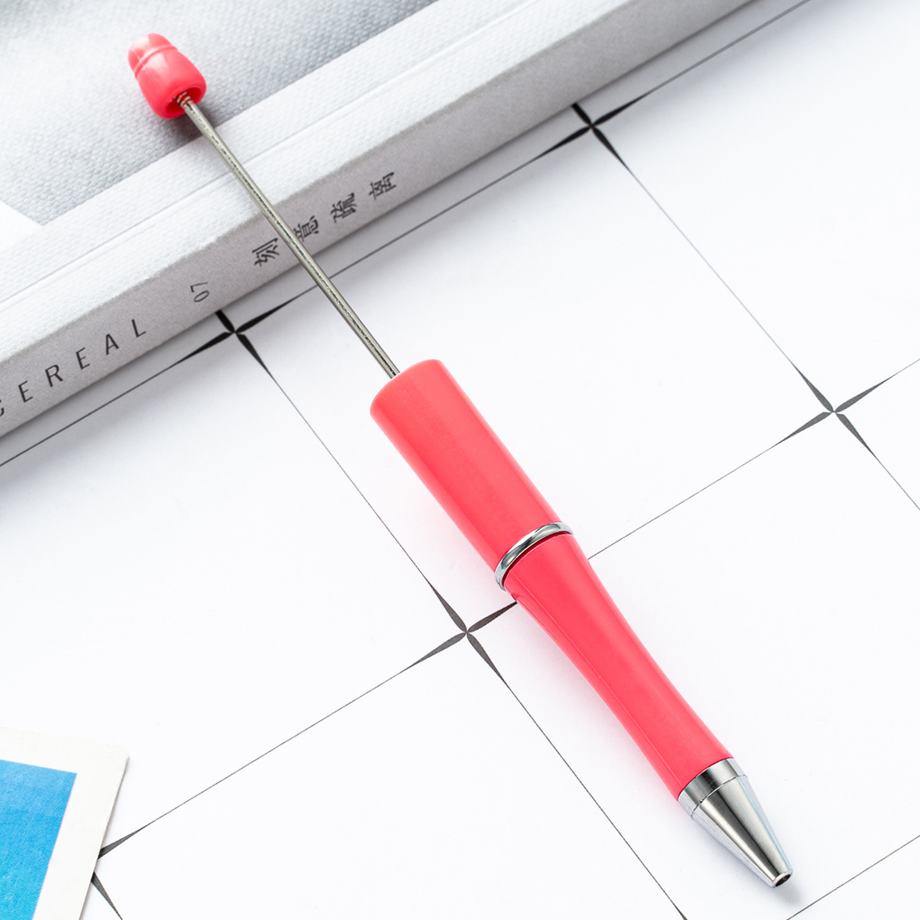 Pluma moldeada en la acción al por mayor creativo DIY plástico moldeado bolígrafo imprimible plástico moldeado bolígrafo