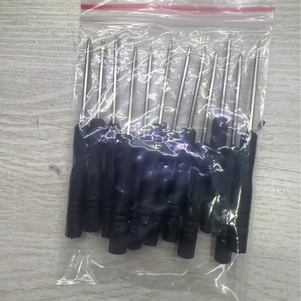 12件套螺丝刀十字一字梅花配套拆机玩具 opp袋装 赠品小起子