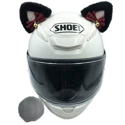 with Cat Ears, 3D Bear Motosiklet dəbilqələri