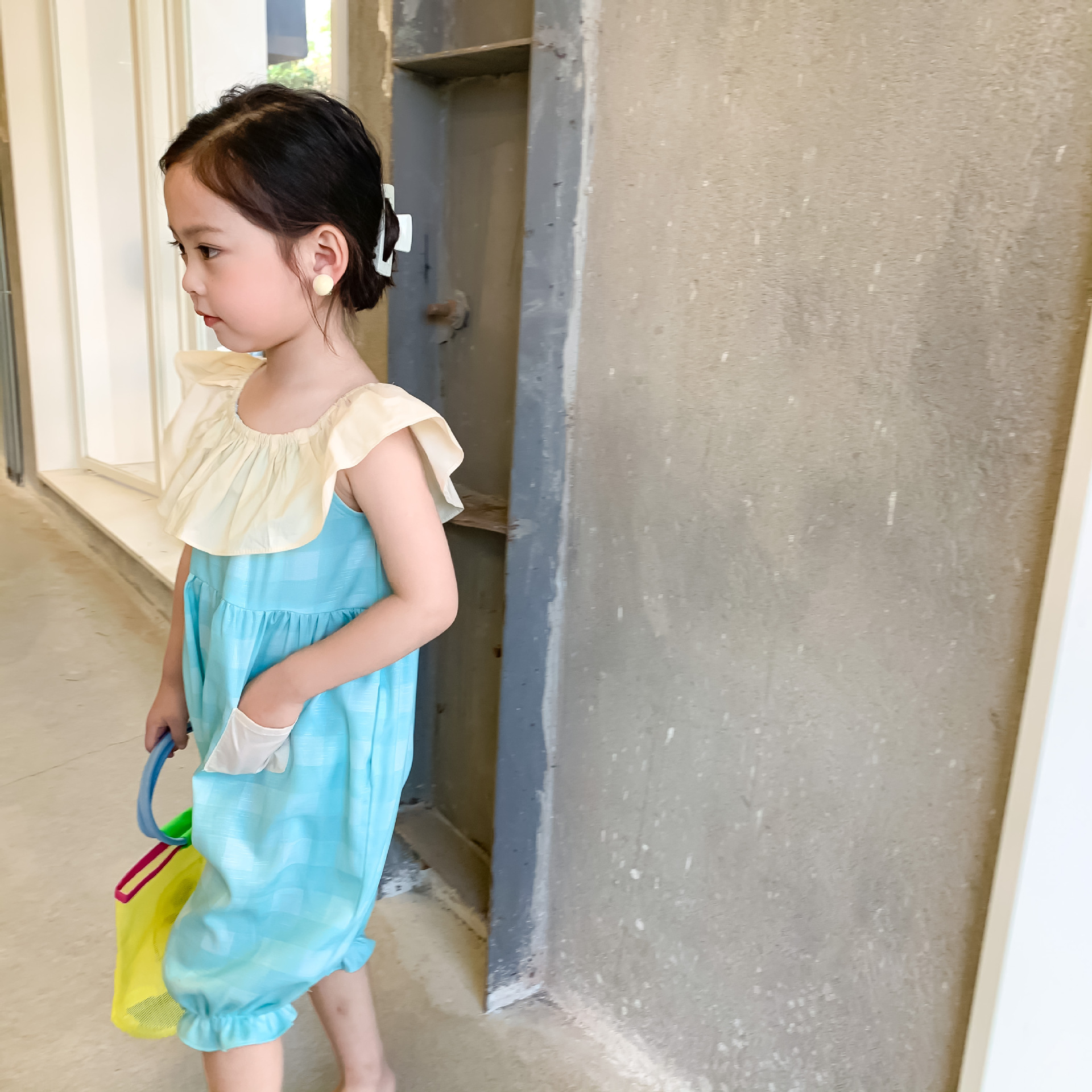 Jumpsuit Mùa Hè Cho Bé - 56T155 - Thời Trang Kids đẹp 1