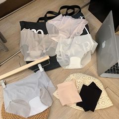 Ultra-thin face mask pants~ Give your buttocks a face mask Invisible minimalist breathable cotton crotch comfortable bare skin girl underwear