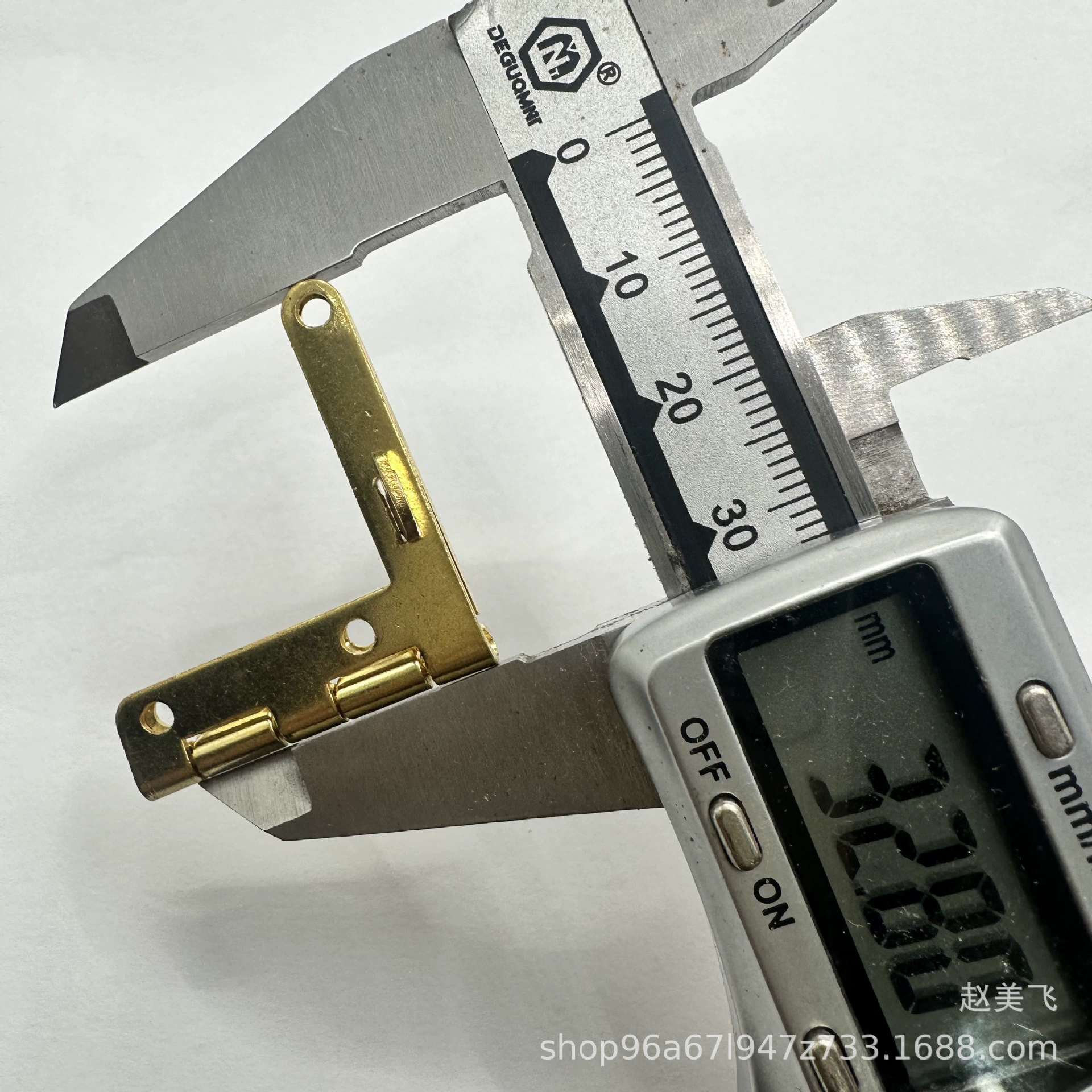 Настоящая латунь 3*3, шарнир на 31*33 мм, подпорка складывающегося руля, шарнир семи букв