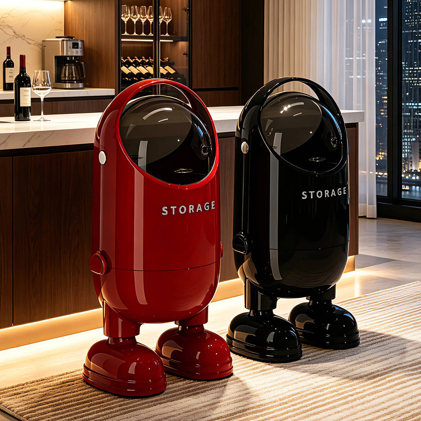 Creative capacious high quality garbage can for home use for living…