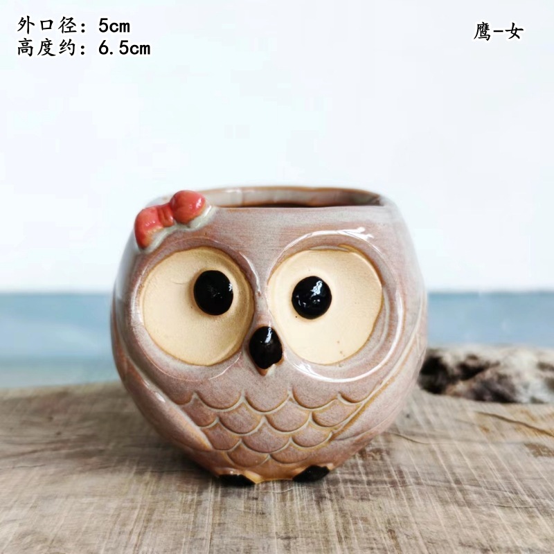植木鉢の小さい新商品の缶のアイデアの磁器の缶の多い陶磁器の肉のミニ陶のレトロな家庭の陶磁器のたらいの園芸の太い新しいです。|undefined