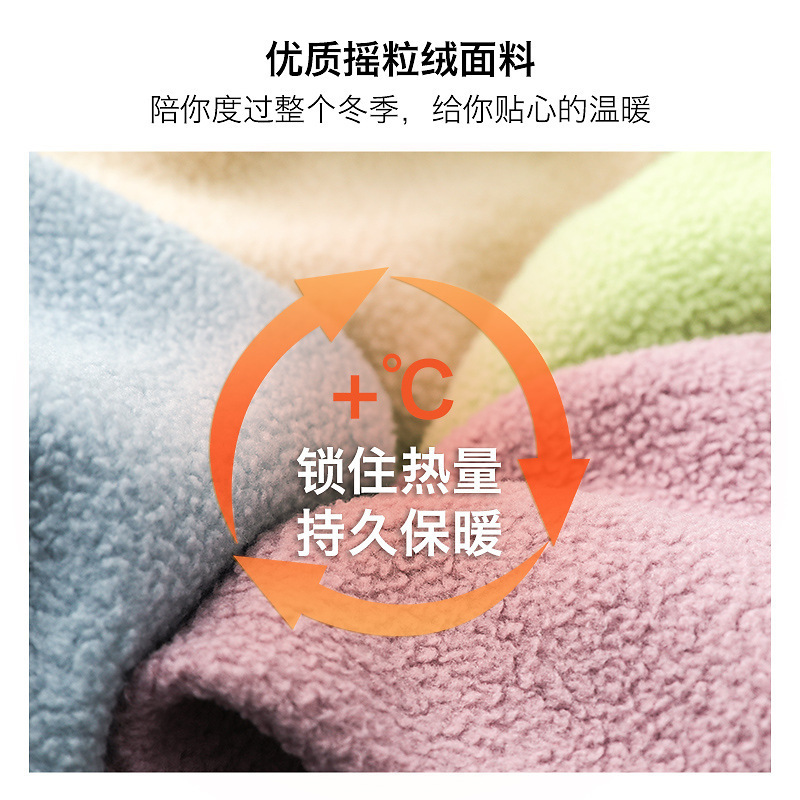 400g重磅棉感非饱和雾霾蓝纯色加绒卫衣厚实保暖运动宽松上衣男女|undefined